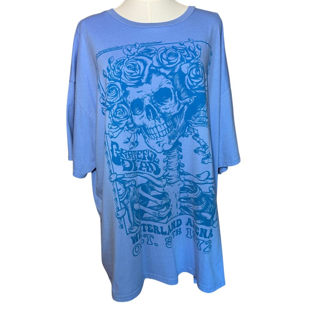 Grateful Dead Winterland Arena Oct. 9 1972 T-Shirt XL Blue